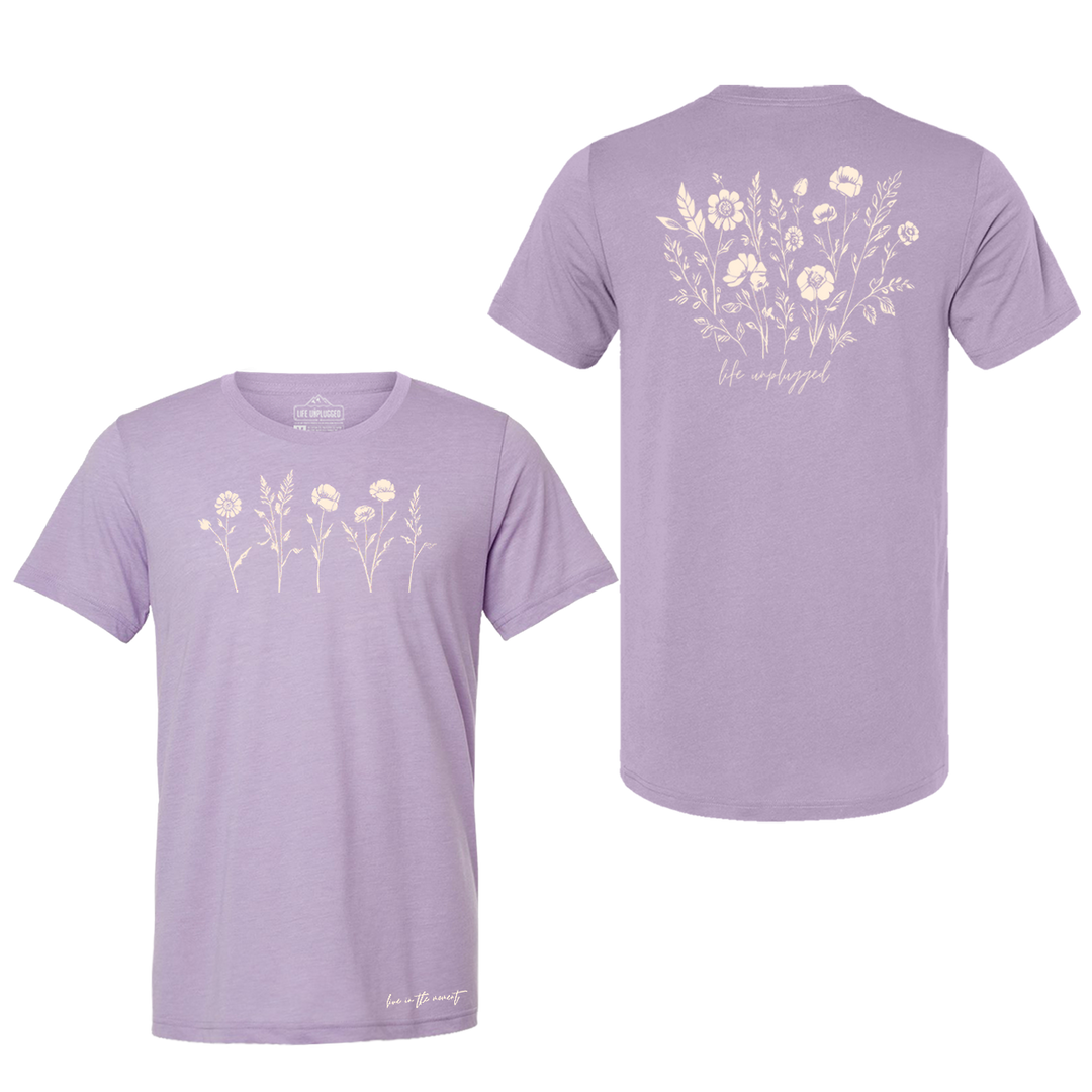 Live in the Moment Wildflower Triblend T-Shirt