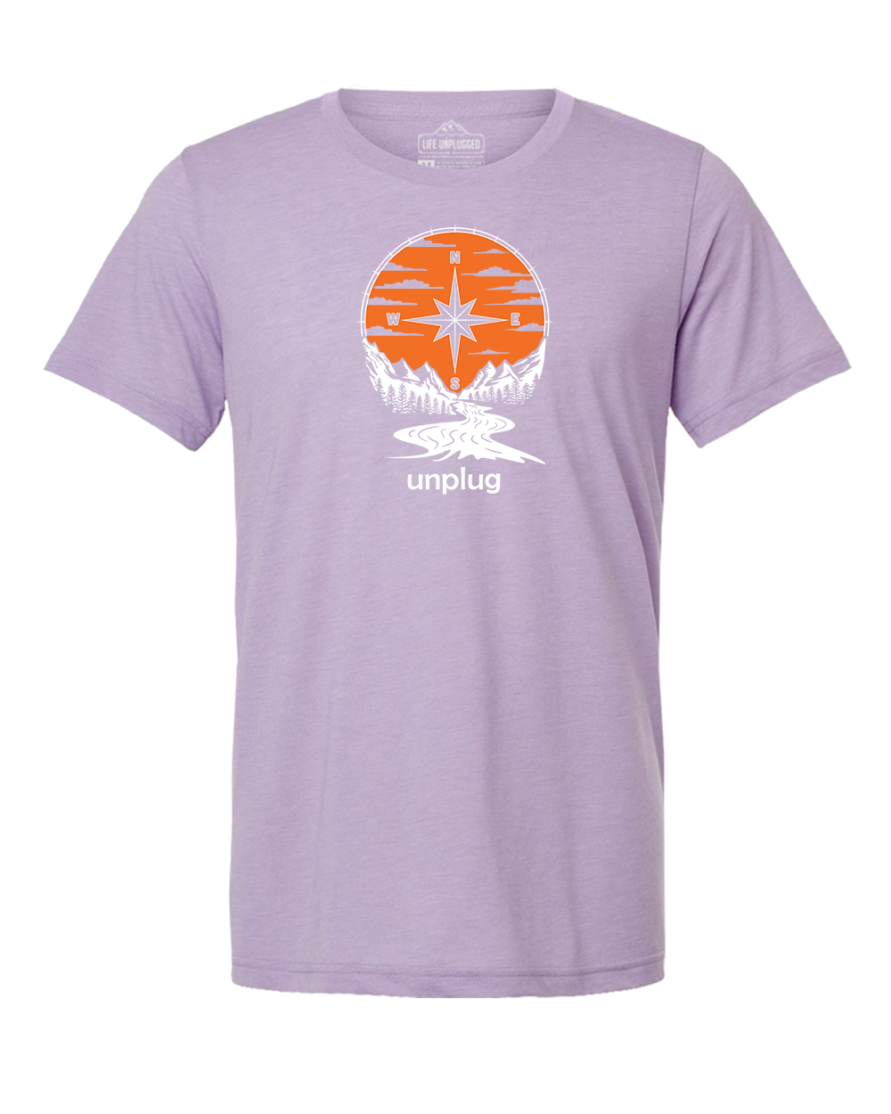 Compass Sunset Triblend T-Shirt