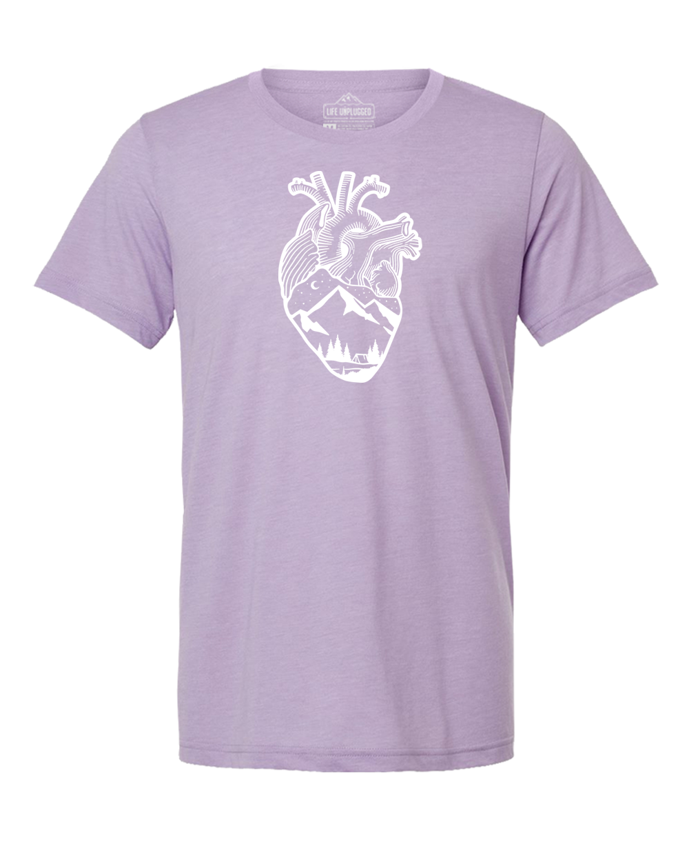 Anatomical Heart (Full Chest) Triblend T-Shirt