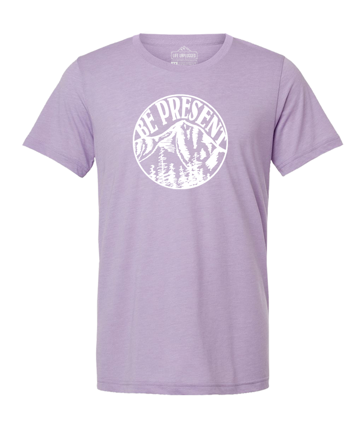 Be Present Mountain Triblend T-Shirt