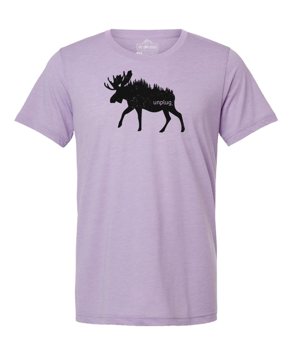 Moose In The Trees Triblend T-Shirt
