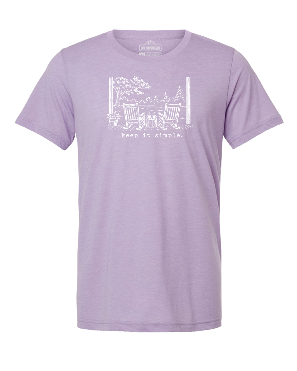 KEEP IT SIMPLE. Triblend T-Shirt
