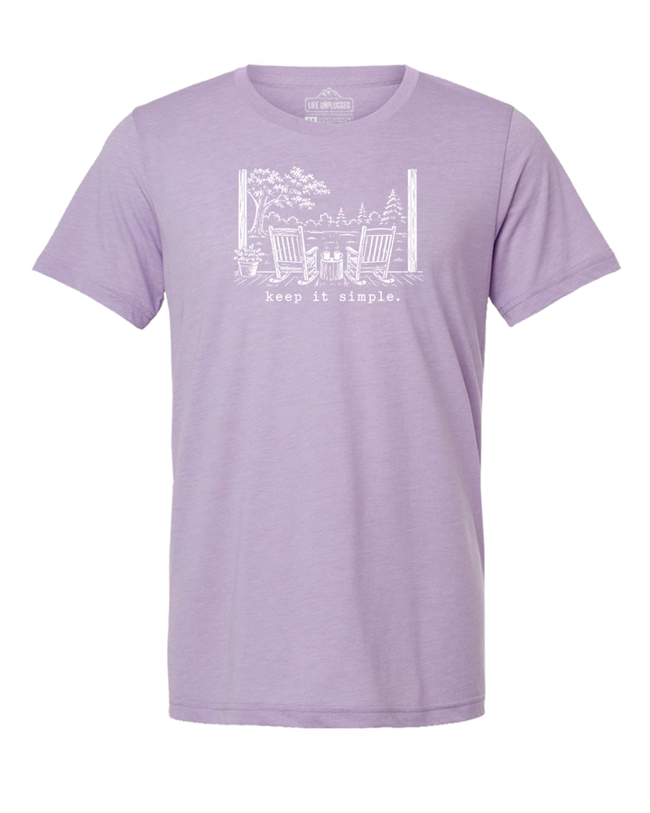 KEEP IT SIMPLE. Triblend T-Shirt