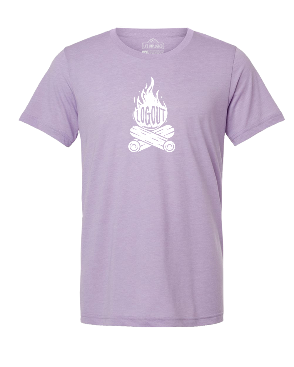 Log Out Campfire Triblend T-Shirt