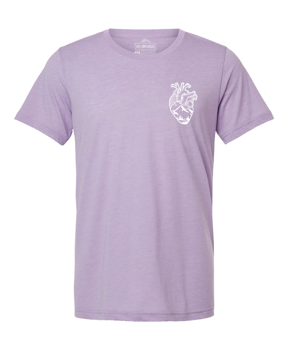Anatomical Heart (Left Chest) Triblend T-Shirt