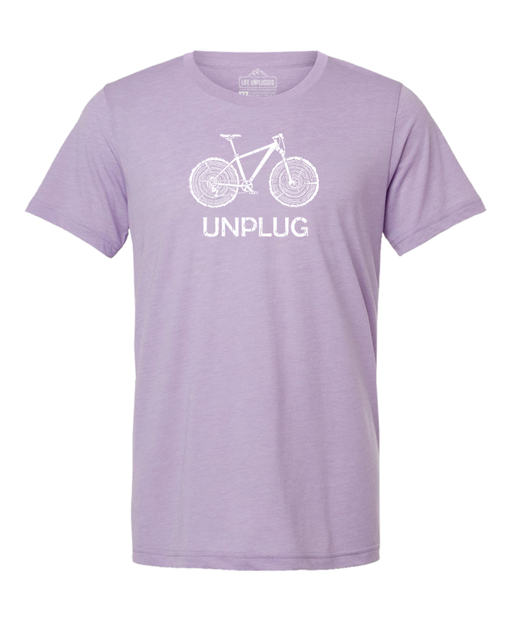 MOUNTAIN BIKE TREE STUMPS Triblend T-Shirt