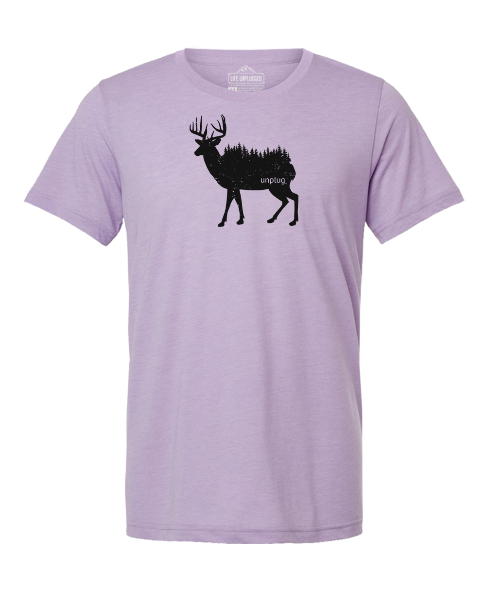 Deer In The Trees Triblend T-Shirt