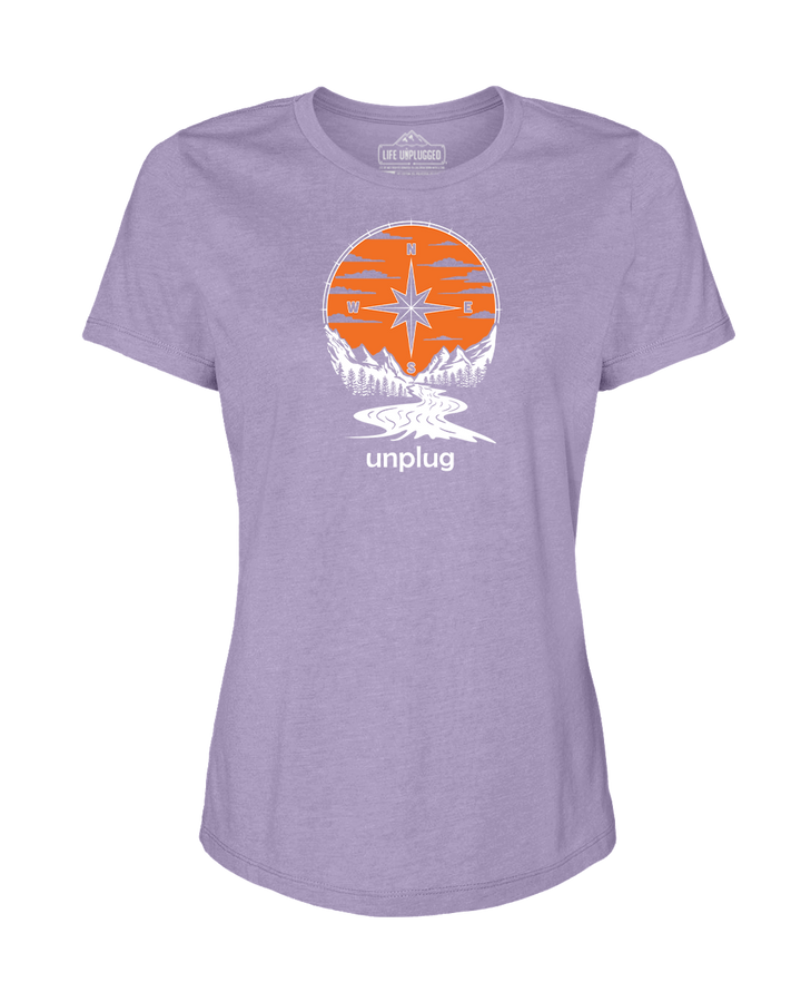 Compass Sunset Women's T-Shirt