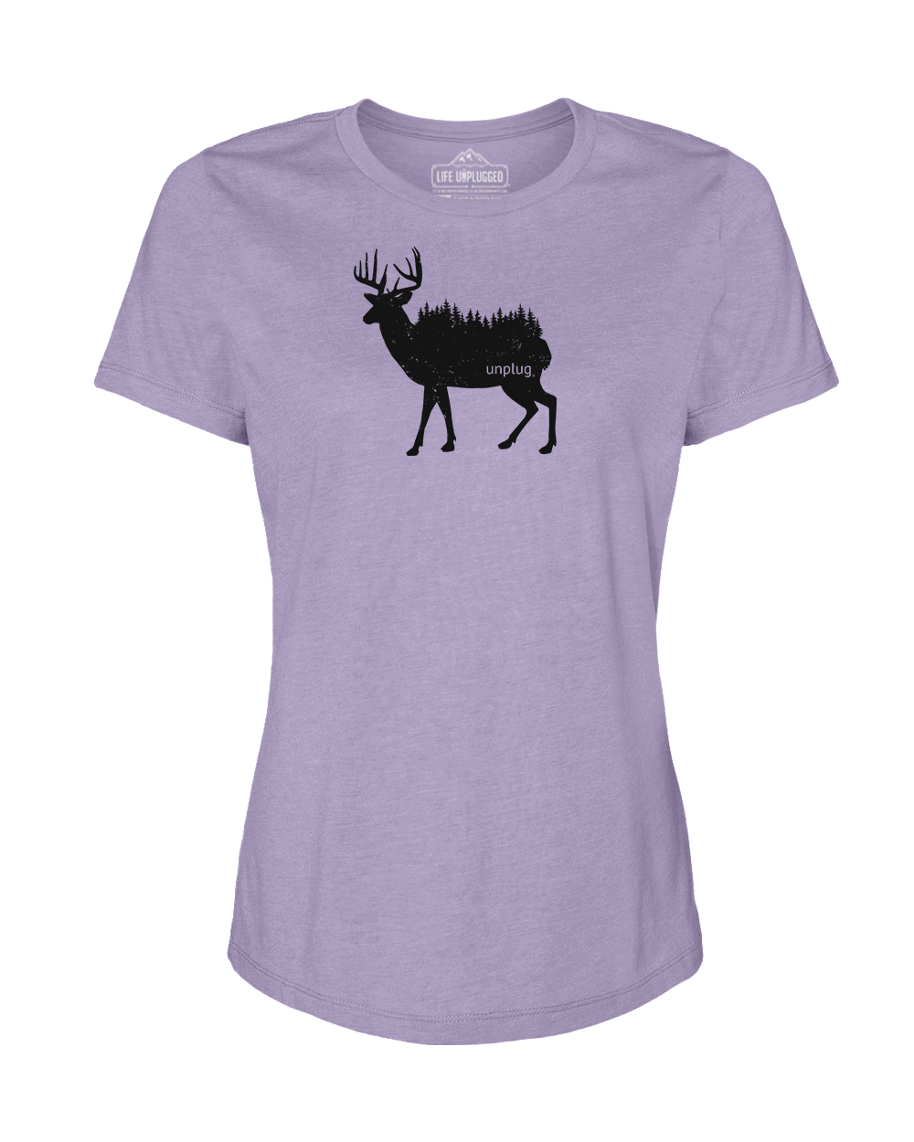 Deer In The Trees Women's T-Shirt