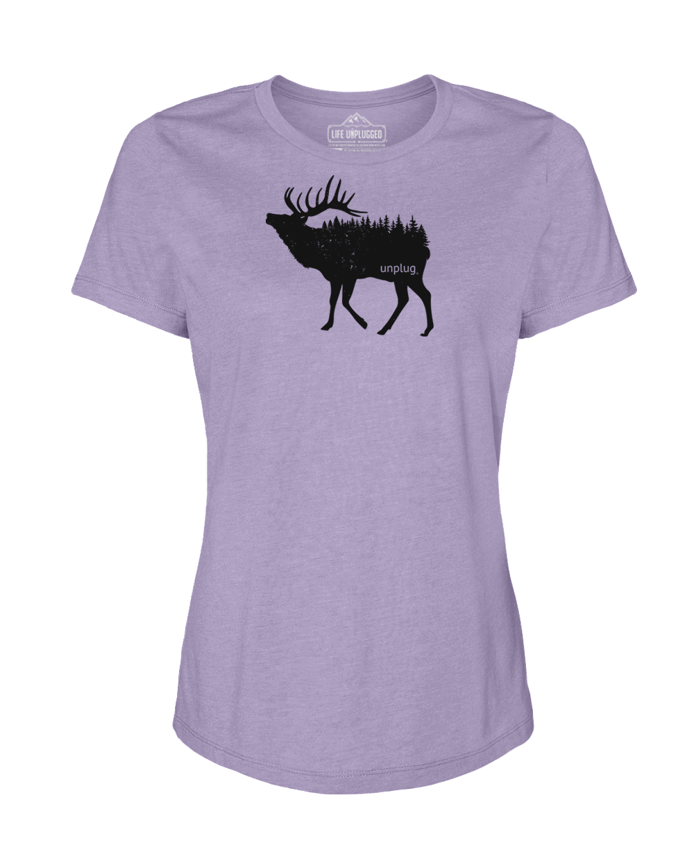 Elk In The Trees Women's T-Shirt