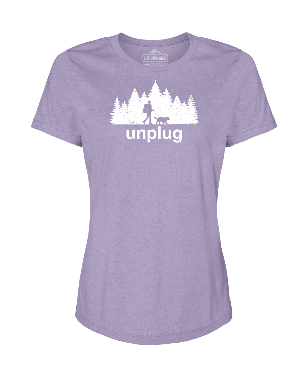 Dog Walks in the Woods Women's T-Shirt