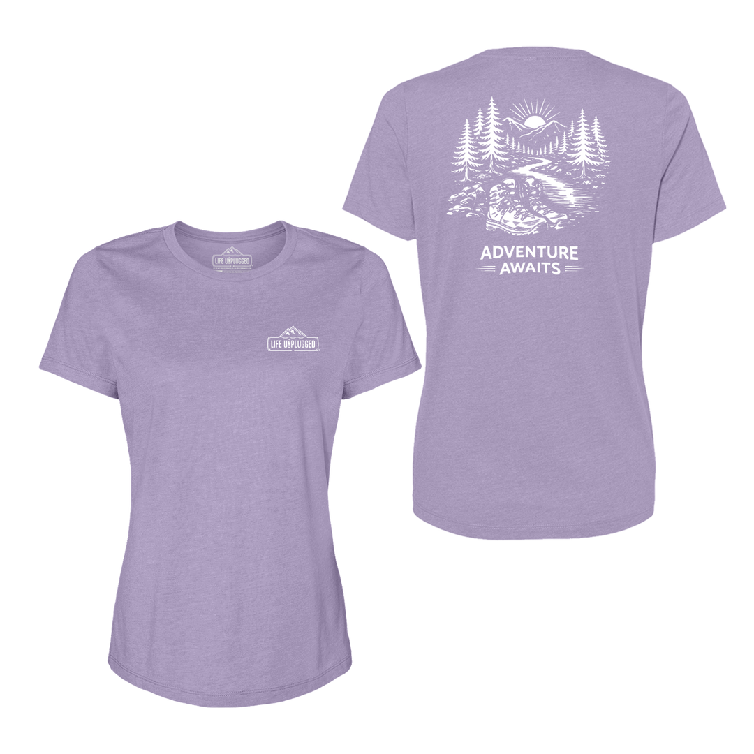 ADVENTURE AWAITS Women's T-Shirt