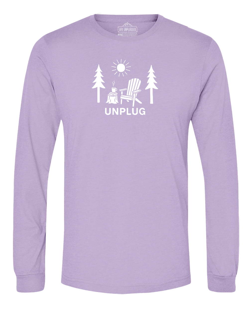 READING IN THE WOODS Long Sleeve T-Shirt