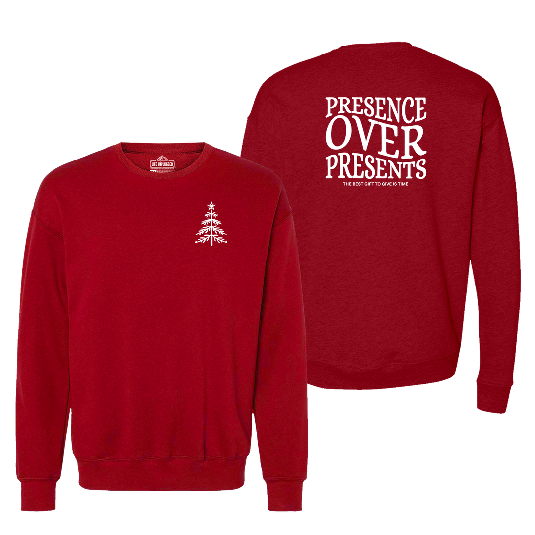 Presence Over Presents Midweight Super Soft Crewneck