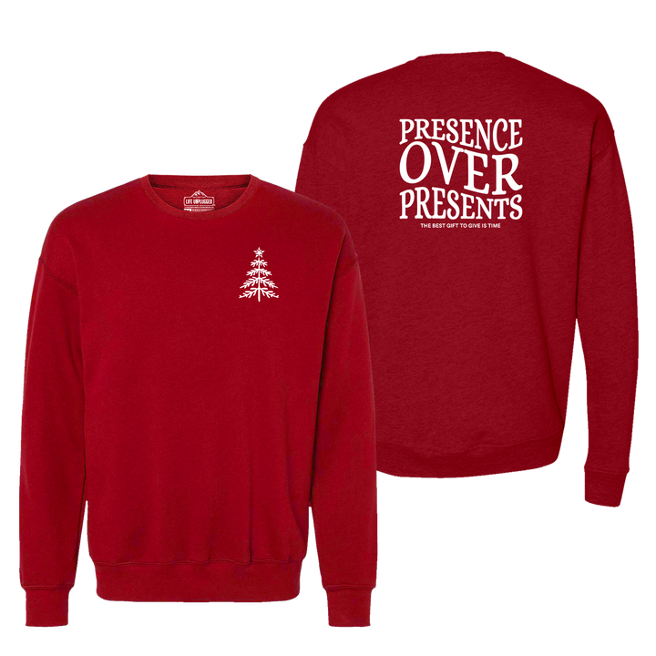 Presence Over Presents Midweight Super Soft Crewneck