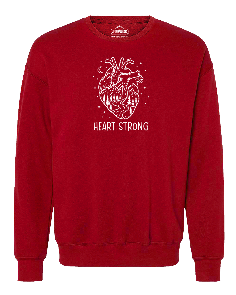 HEART STRONG Midweight Super Soft Crewneck