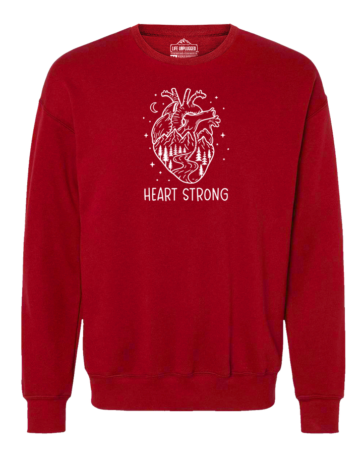 HEART STRONG Midweight Super Soft Crewneck