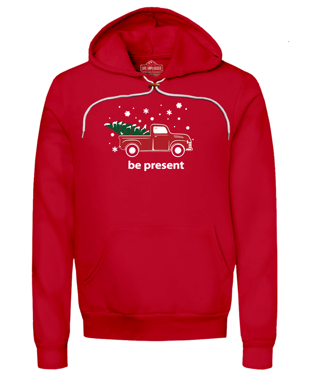 Christmas Tree Truck Super Soft Hoodie