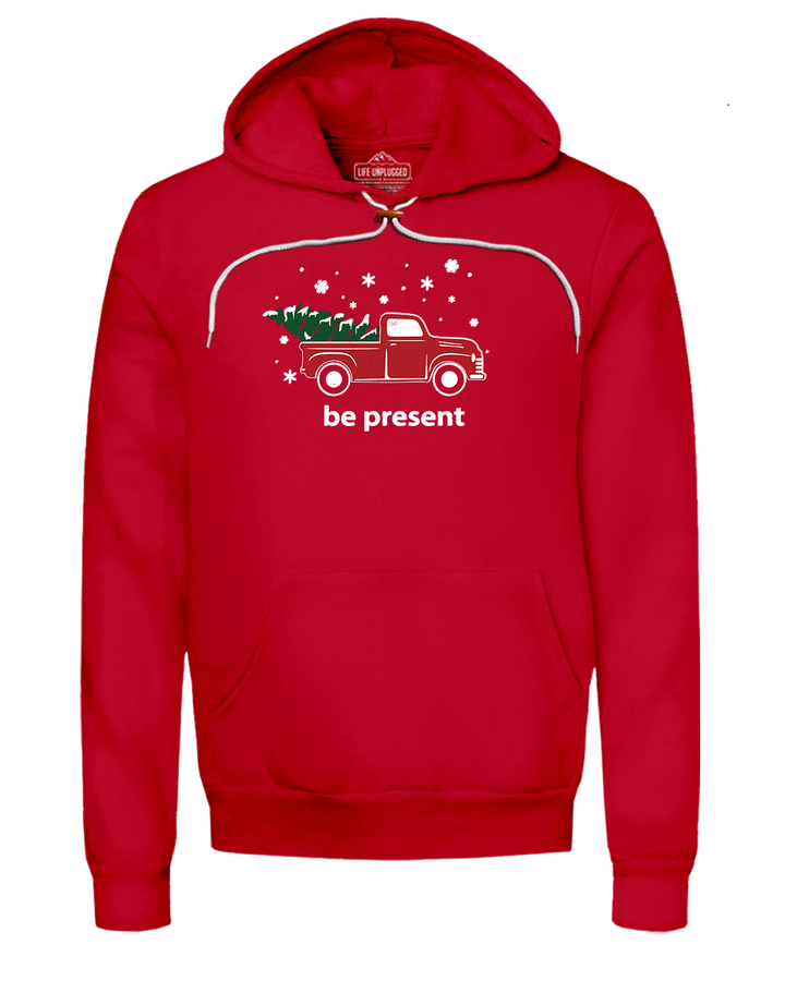 Christmas Tree Truck Super Soft Hoodie