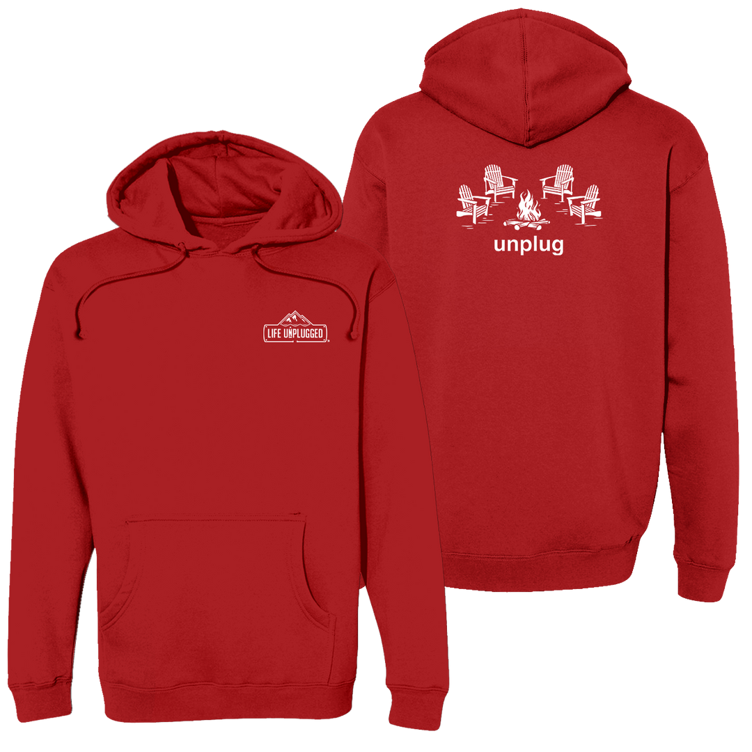 Campfire Chairs Heavyweight Hoodie