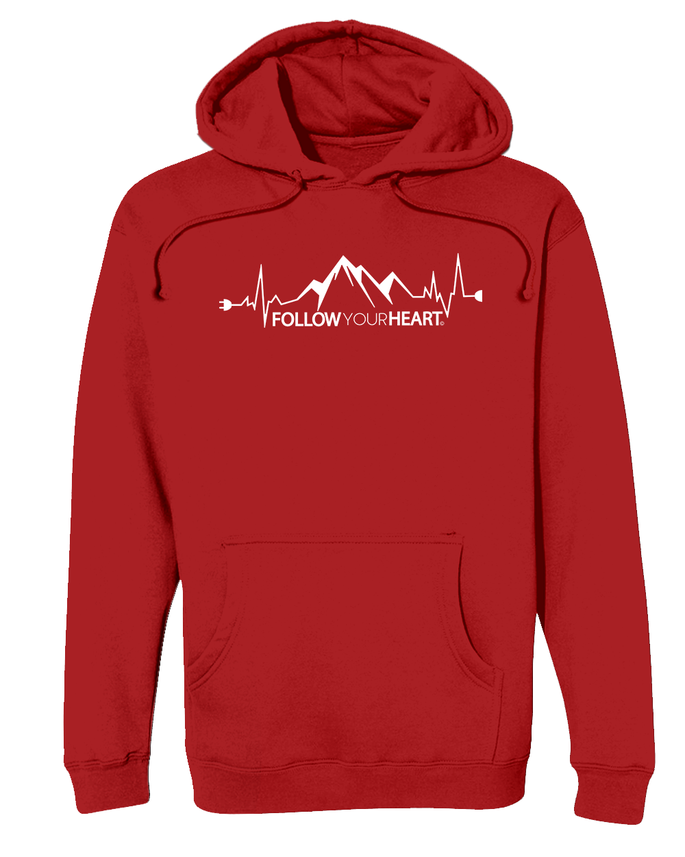 Follow Your Heart Heavyweight Hoodie
