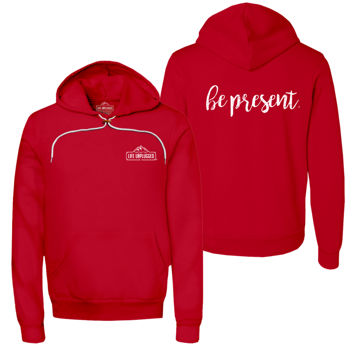 Be Present Cursive Super Soft Hoodie