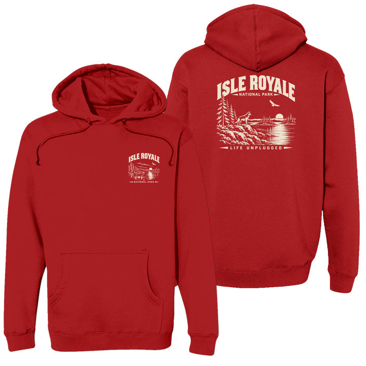 ISLE ROYALE NATIONAL PARK Heavyweight Hoodie