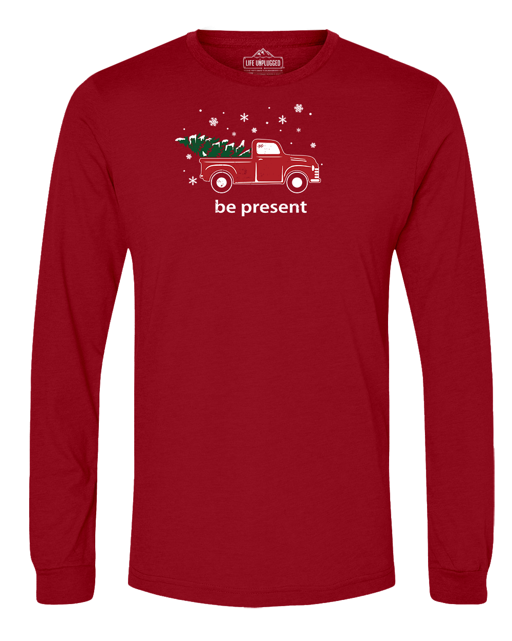 Christmas Tree Truck Long Sleeve T-Shirt