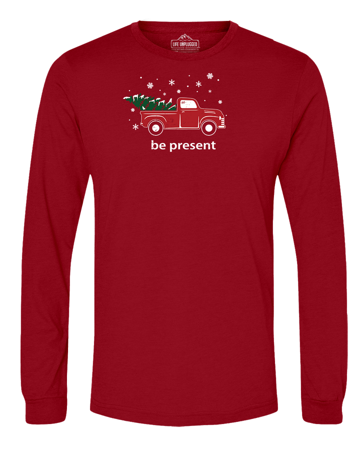 Christmas Tree Truck Long Sleeve T-Shirt