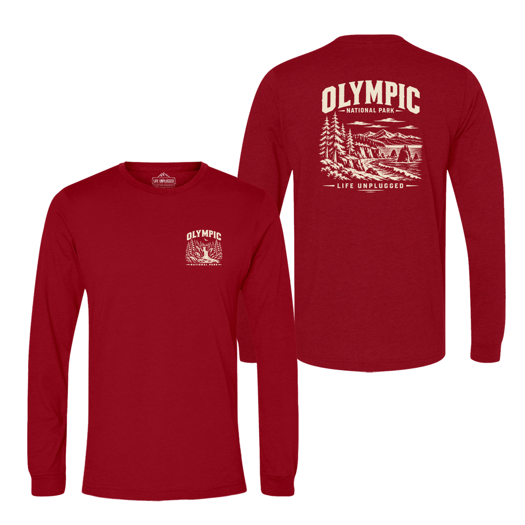 OLYMPIC NATIONAL PARK Long Sleeve T-Shirt