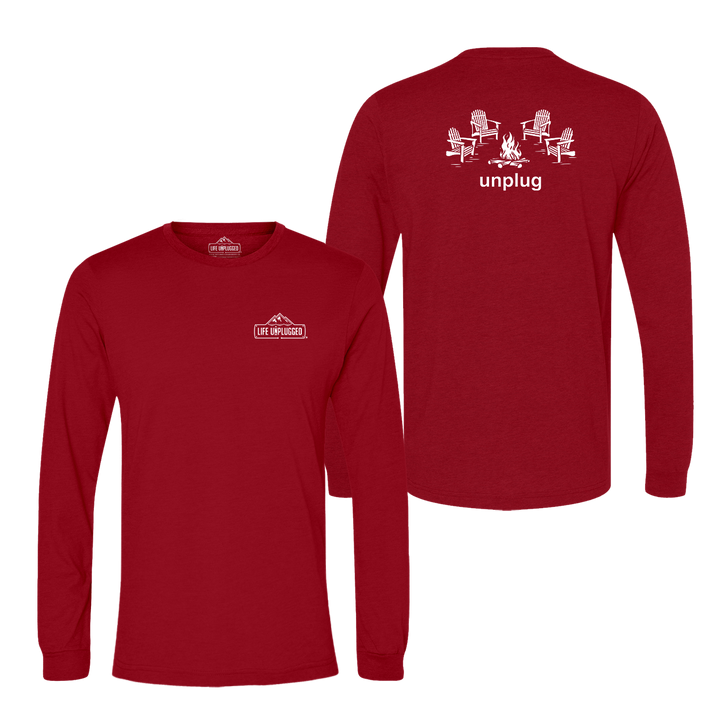 Campfire Chairs Long Sleeve T-Shirt