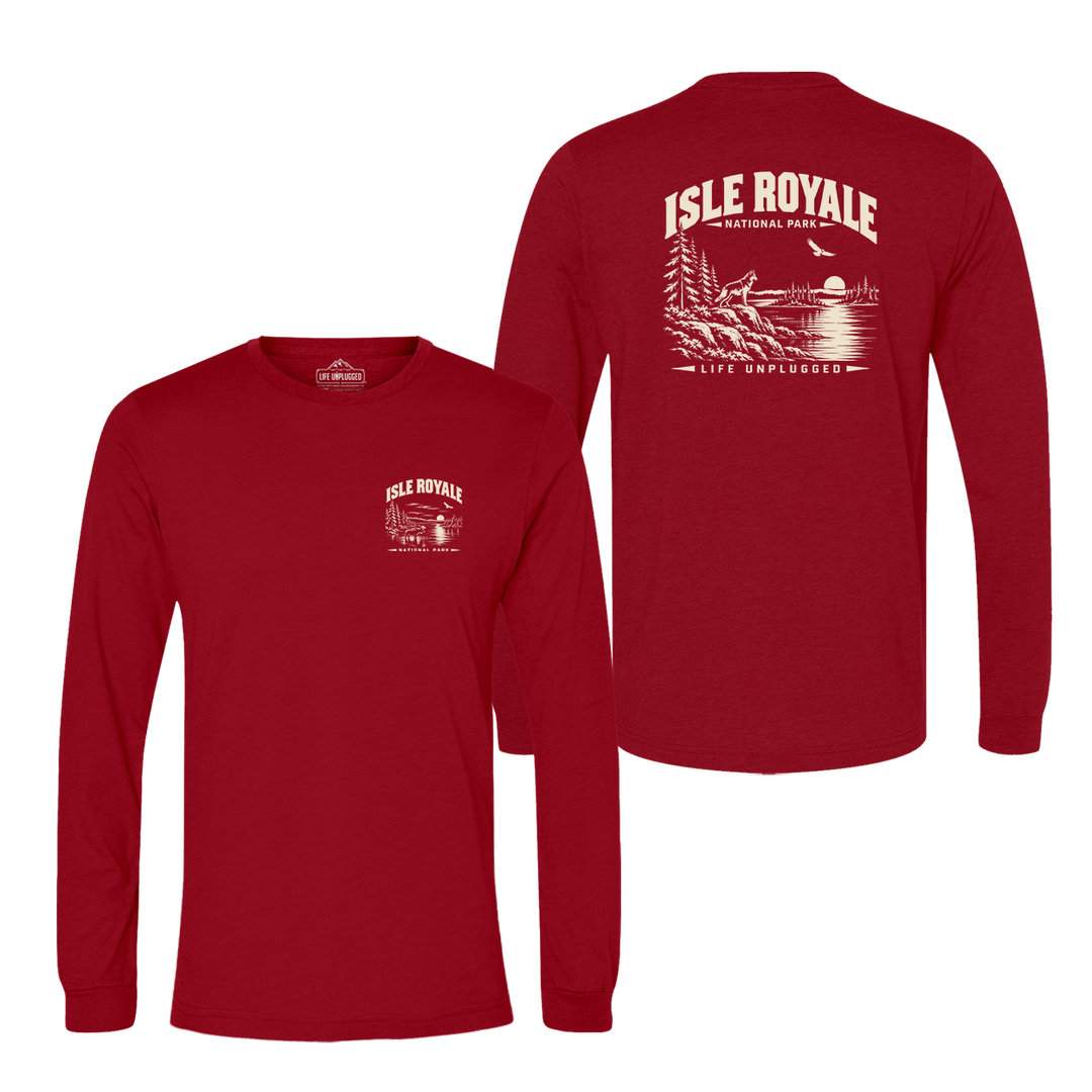 ISLE ROYALE NATIONAL PARK Long Sleeve T-Shirt