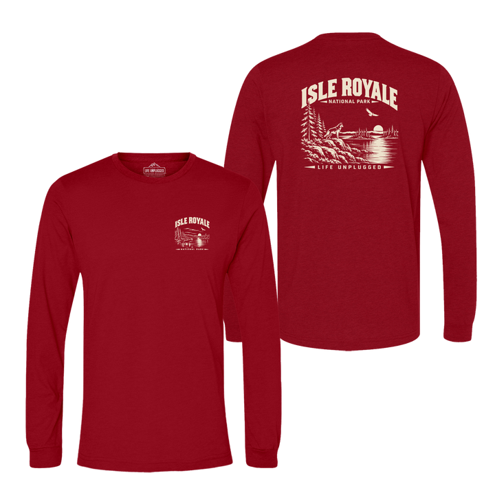 ISLE ROYALE NATIONAL PARK Long Sleeve T-Shirt