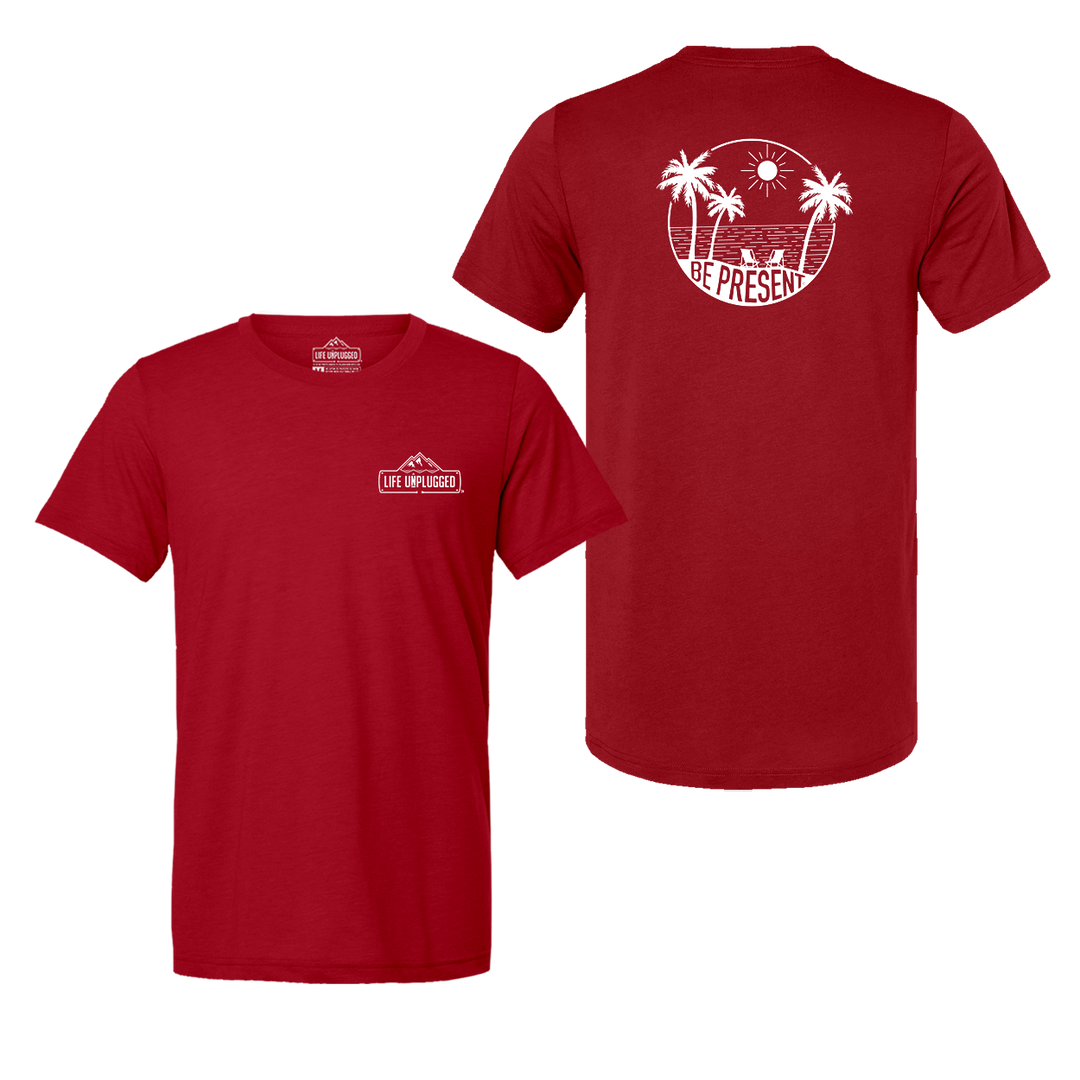 Be Present Beach Triblend T-Shirt
