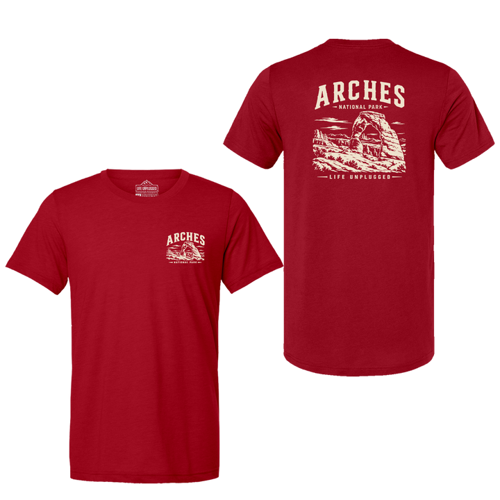 ARCHES NATIONAL PARK Triblend T-Shirt