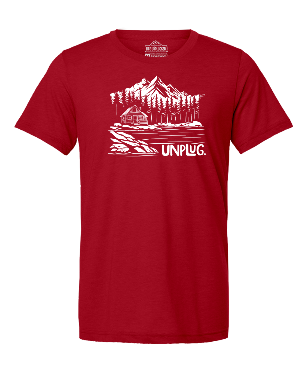 Cabin In the woods Triblend T-Shirt