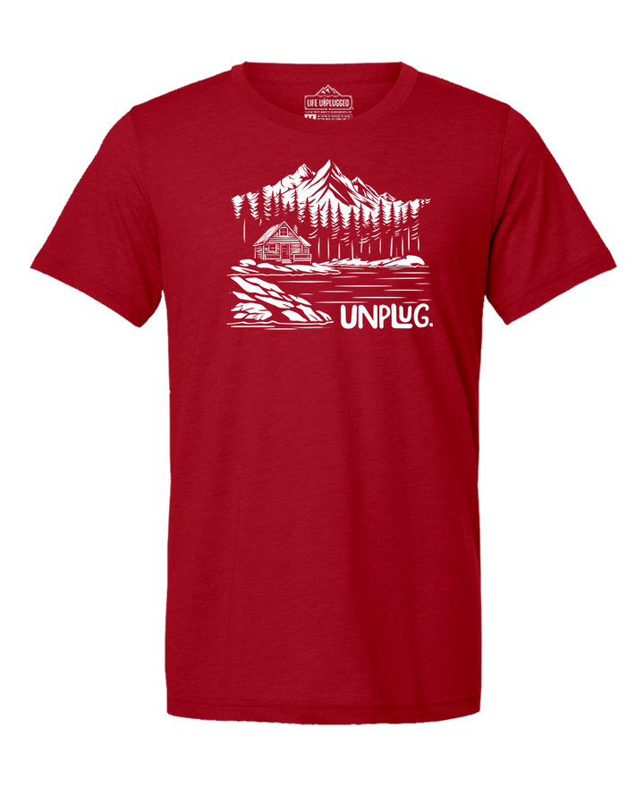 Cabin In the woods Triblend T-Shirt