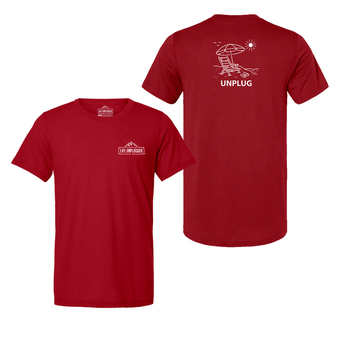 Beach Chair Triblend T-Shirt