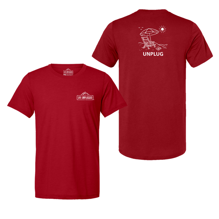 Beach Chair Triblend T-Shirt
