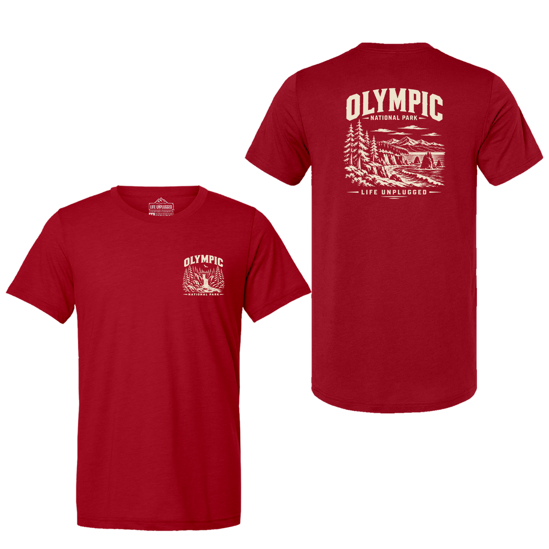 OLYMPIC NATIONAL PARK Triblend T-Shirt