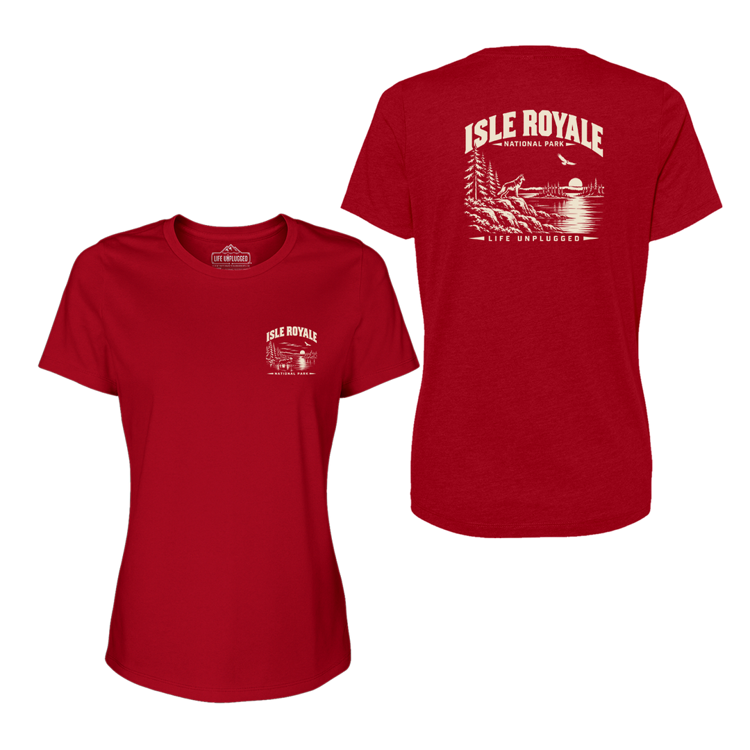ISLE ROYALE NATIONAL PARK Women's T-Shirt