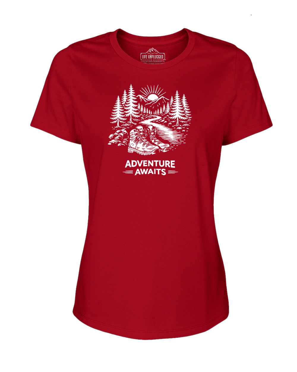 ADVENTURE AWAITS Women's T-Shirt