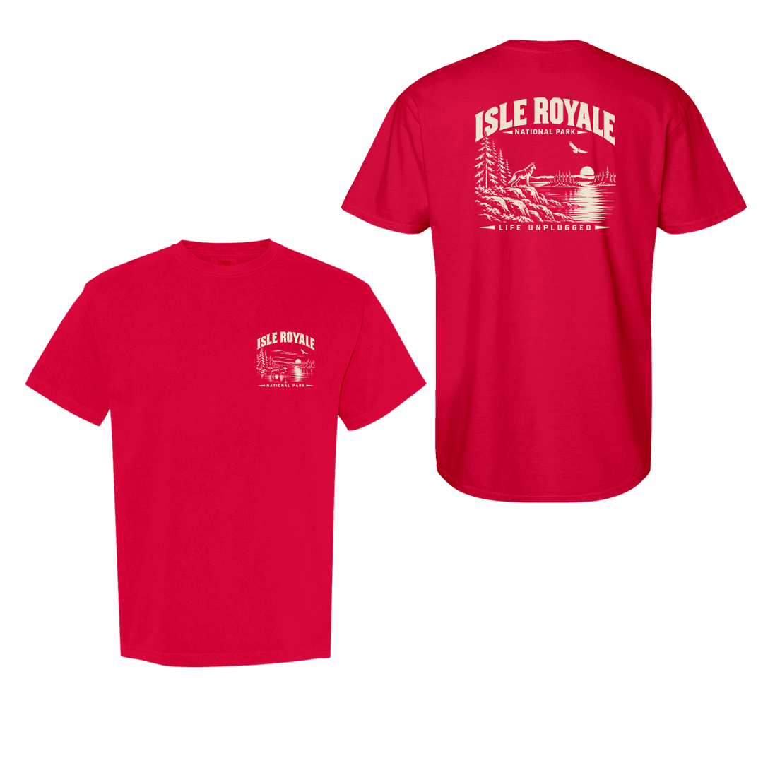 ISLE ROYALE NATIONAL PARK Cotton T-Shirt powered by Comfort Colors®