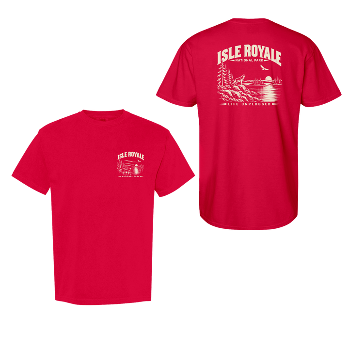 ISLE ROYALE NATIONAL PARK Cotton T-Shirt powered by Comfort Colors®