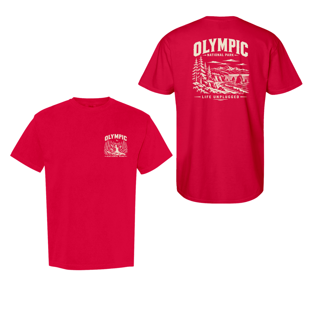 OLYMPIC NATIONAL PARK Cotton T-Shirt powered by Comfort Colors®