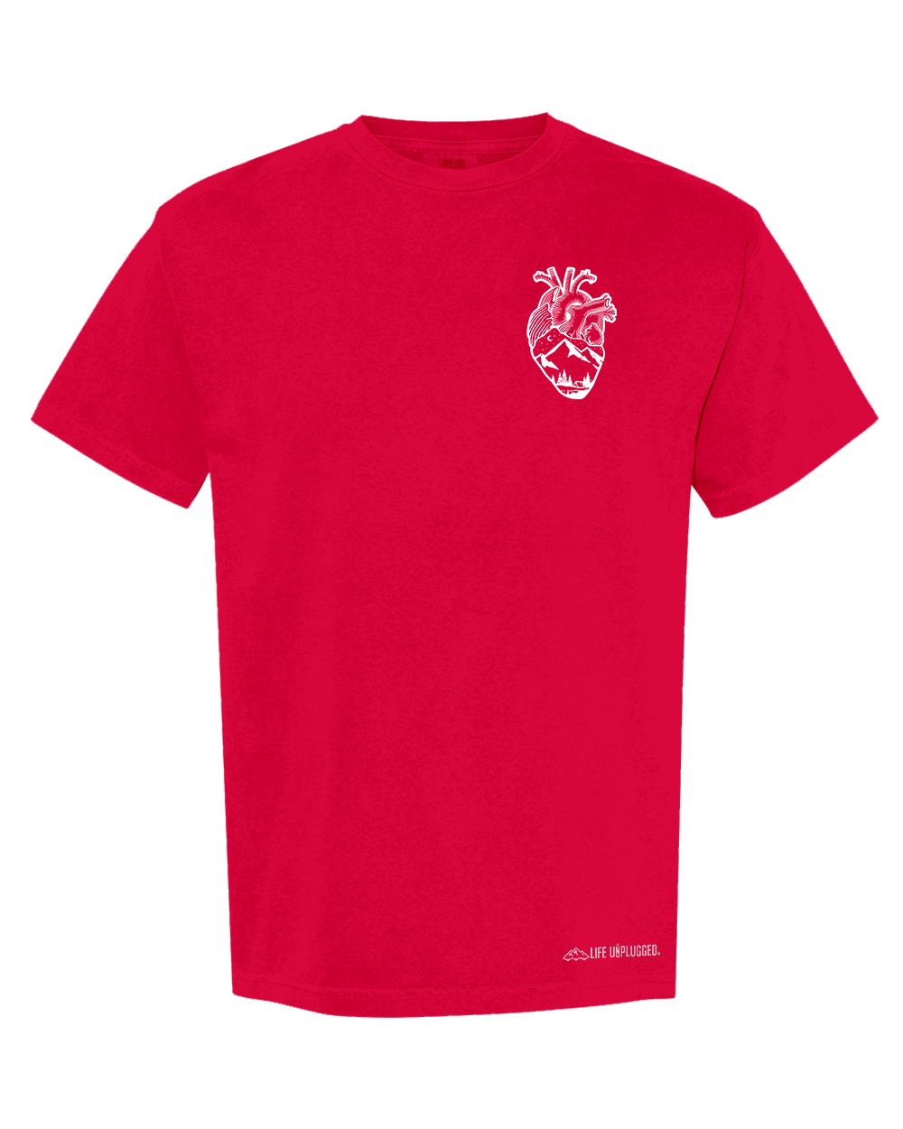 Anatomical Heart (Left Chest) Cotton T-Shirt powered by Comfort Colors®