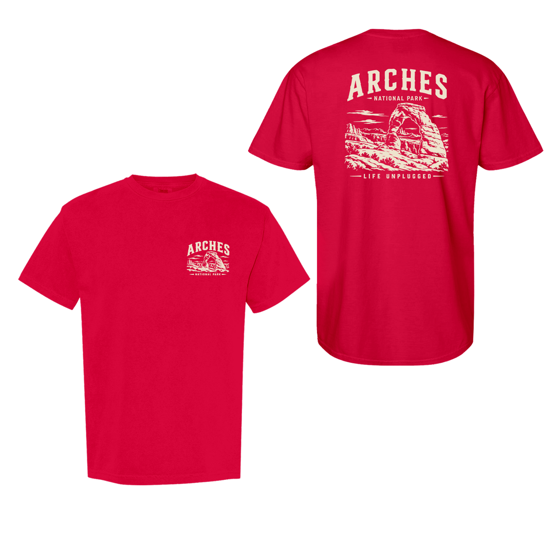 ARCHES NATIONAL PARK Cotton T-Shirt powered by Comfort Colors®