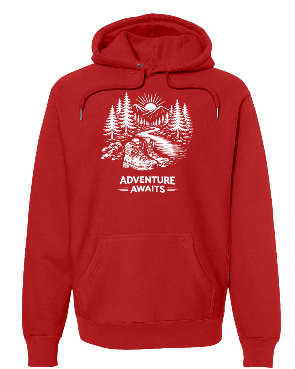 ADVENTURE AWAITS Super Heavyweight Hoodie