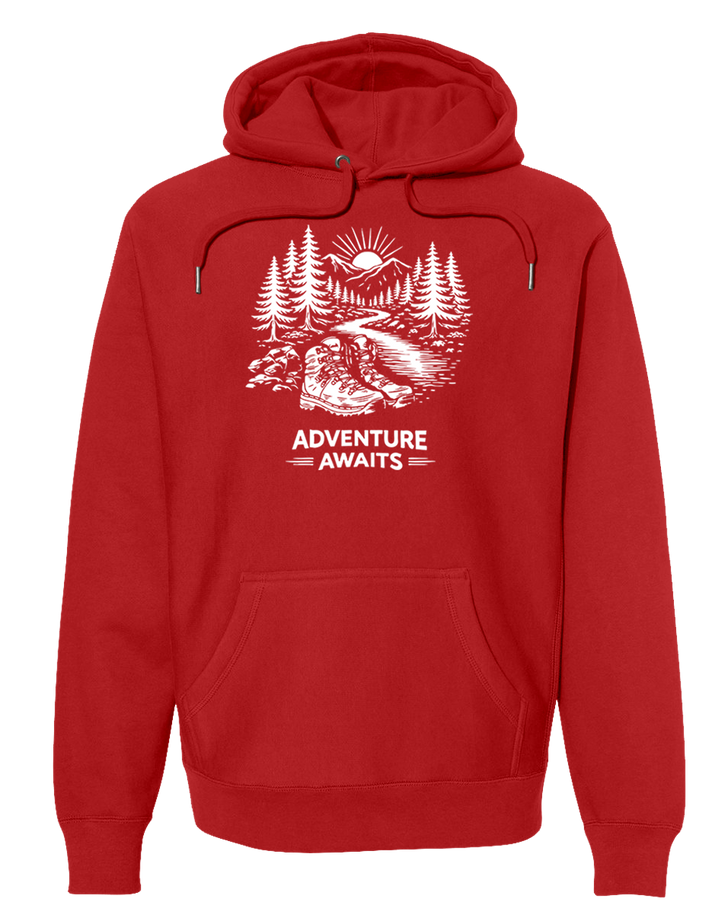 ADVENTURE AWAITS Super Heavyweight Hoodie