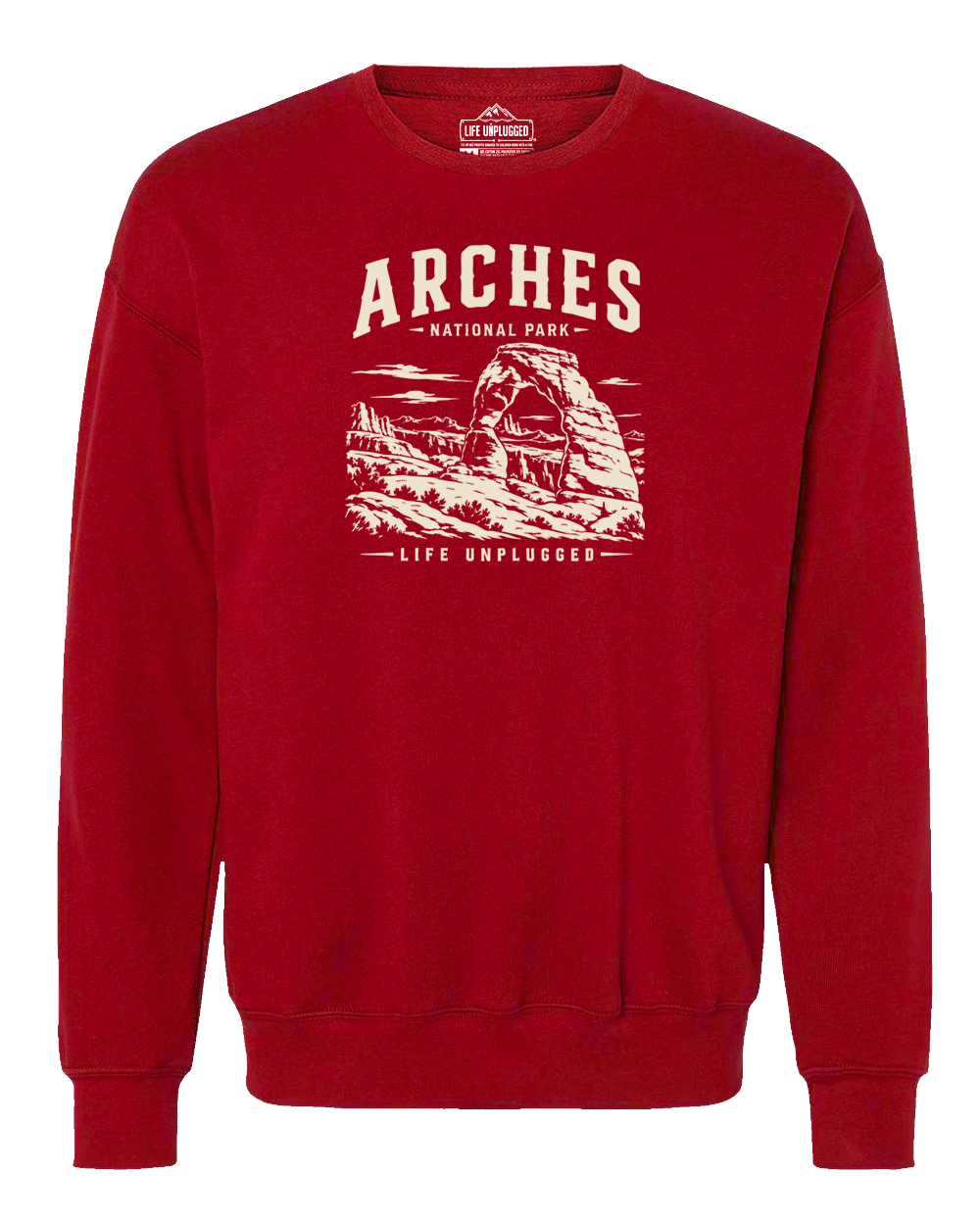 ARCHES NATIONAL PARK Midweight Super Soft Crewneck